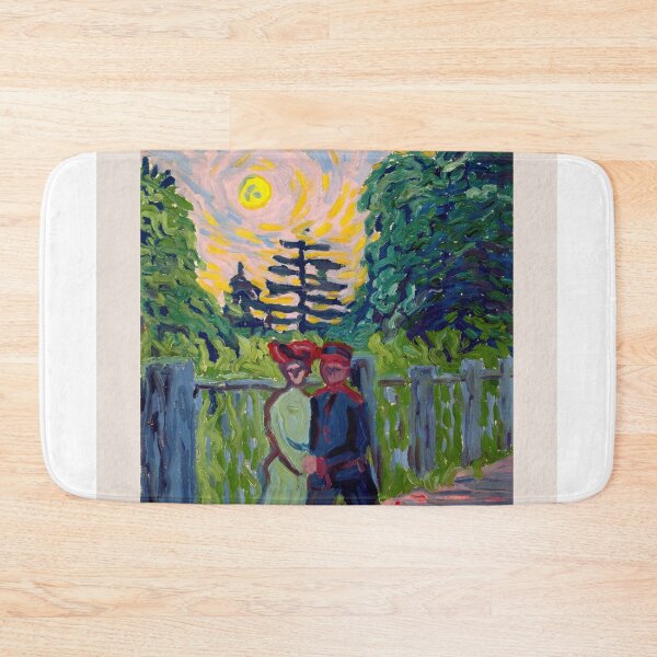 Item preview, Ernst Ludwig Kirchner Moonrise Expressionism designed and sold by LaFabricaArt.