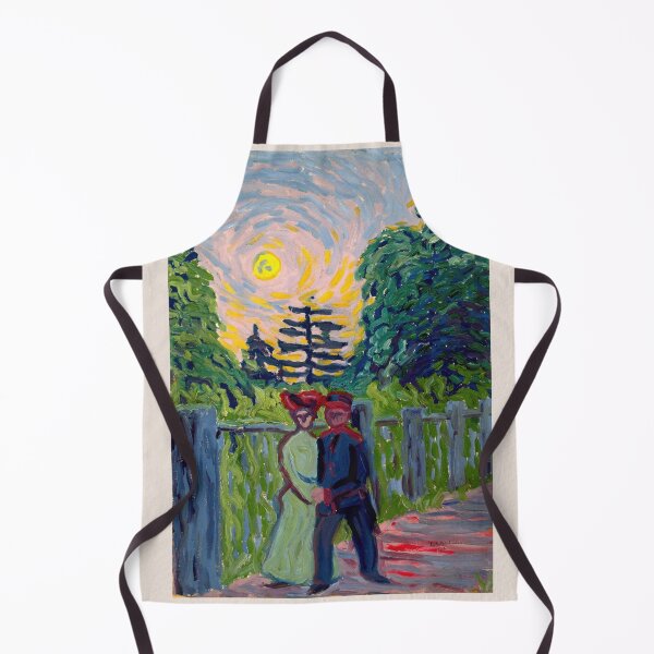 Item preview, Ernst Ludwig Kirchner Moonrise Expressionism designed and sold by LaFabricaArt.