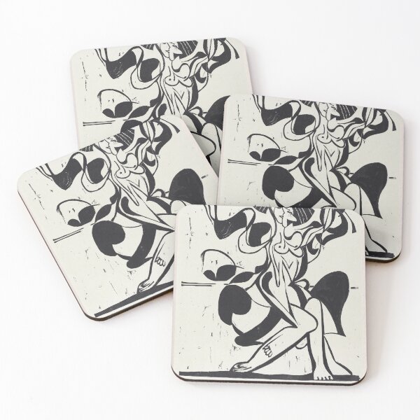 Item preview, Ernst Ludwig Kirchner Mary Wigman Dance designed and sold by LaFabricaArt.
