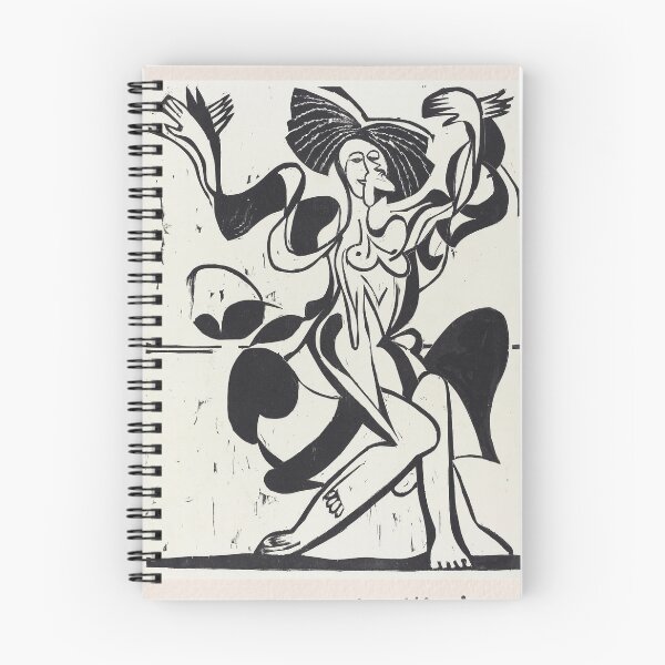 Item preview, Ernst Ludwig Kirchner Mary Wigman Dance designed and sold by LaFabricaArt.