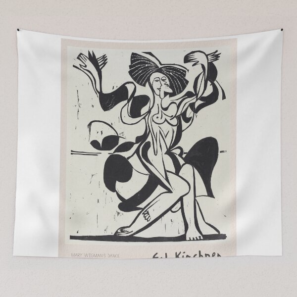 Item preview, Ernst Ludwig Kirchner Mary Wigman Dance designed and sold by LaFabricaArt.
