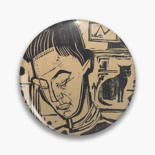 Item preview, Ernst Ludwig Kirchner Andreas Portrait designed and sold by LaFabricaArt.