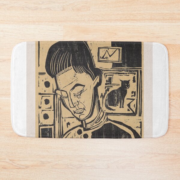 Item preview, Ernst Ludwig Kirchner Andreas Portrait designed and sold by LaFabricaArt.