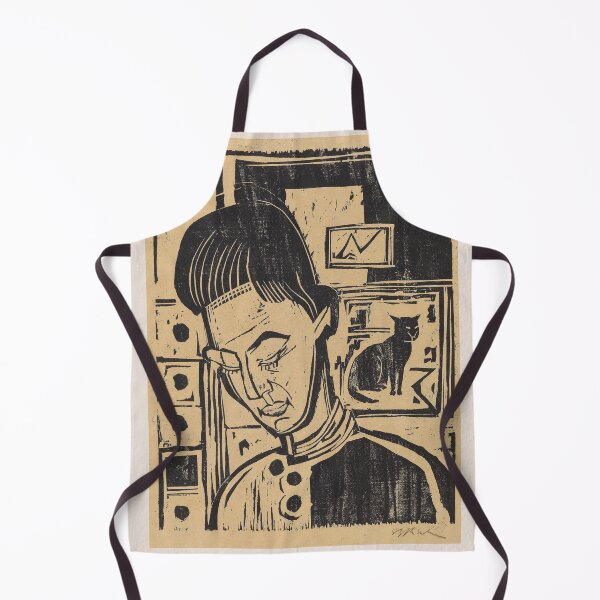 Item preview, Ernst Ludwig Kirchner Andreas Portrait designed and sold by LaFabricaArt.