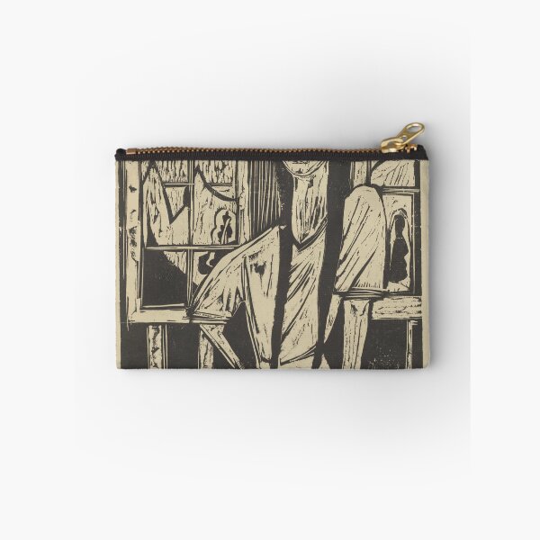 Item preview, Ernst Ludwig Kirchner Young Girl Woodcut designed and sold by LaFabricaArt.