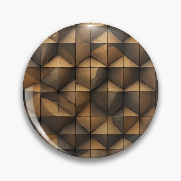 Item preview, Faceted Earth: Abstract Geometric Wall Texture designed and sold by Virtuals1.
