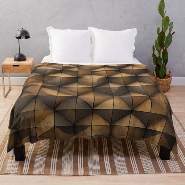 Item preview, Faceted Earth: Abstract Geometric Wall Texture designed and sold by Virtuals1.