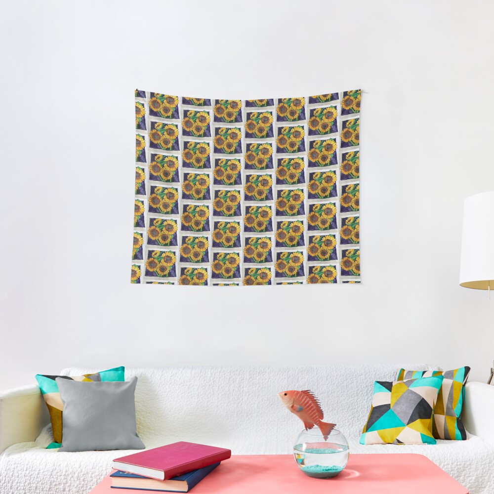 Sunflowers Tapestry