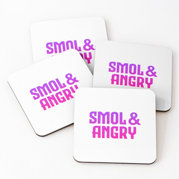 Item preview, Smol & Angry, Pink Bold designed and sold by Memes N Lore .