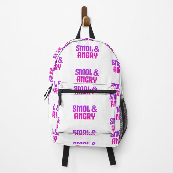 Item preview, Smol & Angry, Pink Bold designed and sold by Memes N Lore .