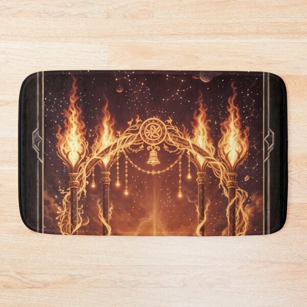 Item preview, Four of Wands - Cosmic Tarot Edition designed and sold by KYOFRAME.