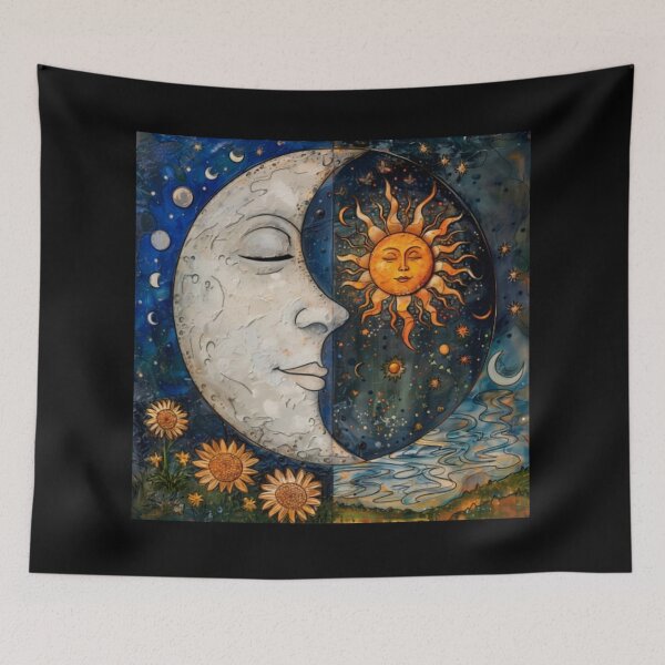 Item preview, Sun and Moon Symbolic Balance designed and sold by Silrom.
