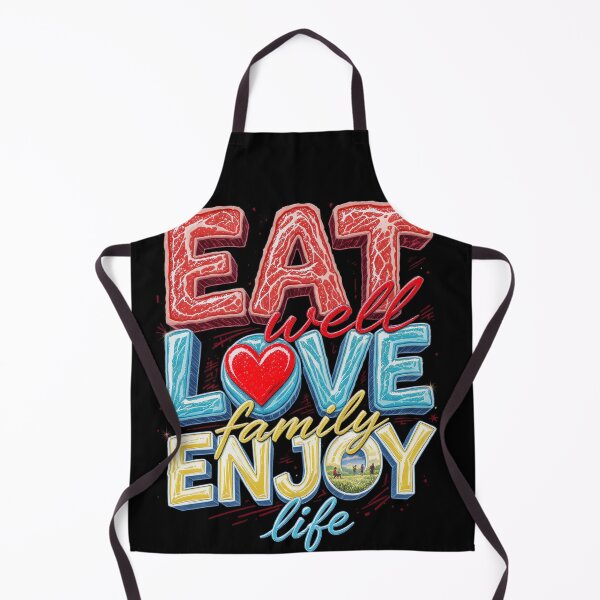 Item preview, Eat, Love, Enjoy Print designed and sold by Lichentroupe63.
