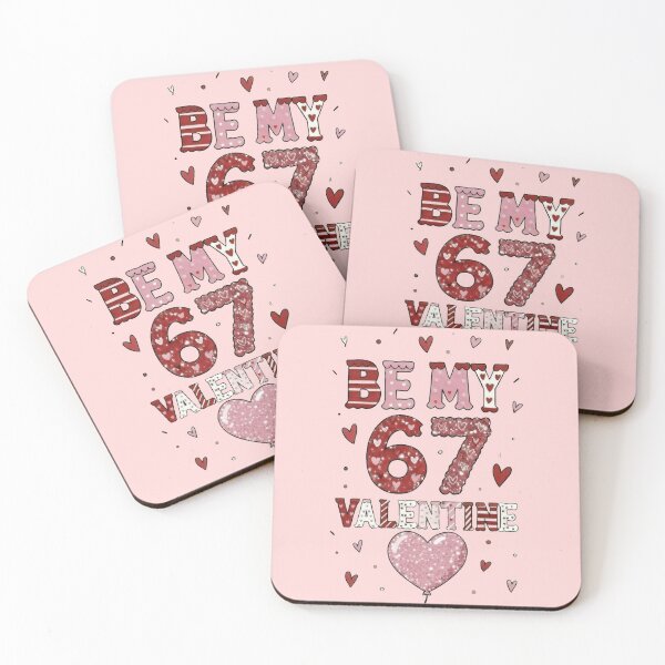 Item preview, Be My 67 Valentine's Day - Love Celebration Design  designed and sold by Syrupulse.
