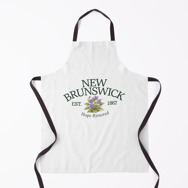 Item preview, Hope Restored - Vintage New Brunswick Purple Violet (Green Text on White) designed and sold by Moth and Moonstone Shop.