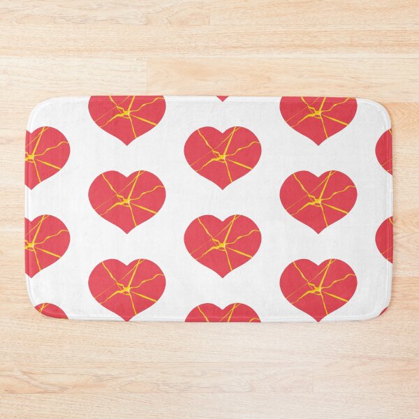 Item preview, kintsugi heart designed and sold by KitCatCards.