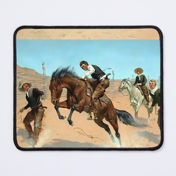 Item preview, Frederic Remington - Turn Him Loose, Bill designed and sold by Jon-Baran.