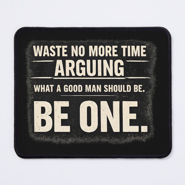 Item preview, Waste No More Time – Be One Gritty Quote Design designed and sold by Signal Press.