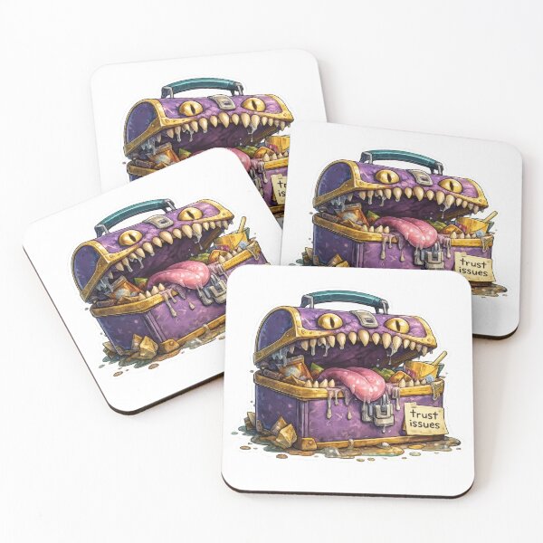 Item preview, Epic Mimic LunchBox Fantasy RPG Monster designed and sold by jgvisualarts.