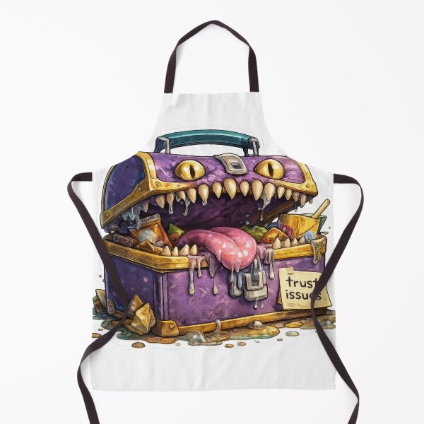 Item preview, Epic Mimic LunchBox Fantasy RPG Monster designed and sold by jgvisualarts.