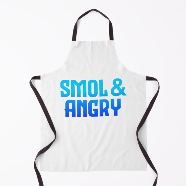 Item preview, Smol & Angry, Blue Bold designed and sold by Memes N Lore .