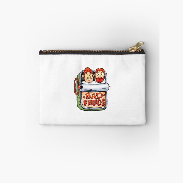 Item preview, Bad Friends Comedy Podcast Fish Tin Illustration Design designed and sold by Novaque.
