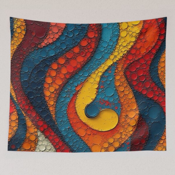 Item preview, Chromatic Currents: Cellular Waves in Motion designed and sold by Virtuals1.