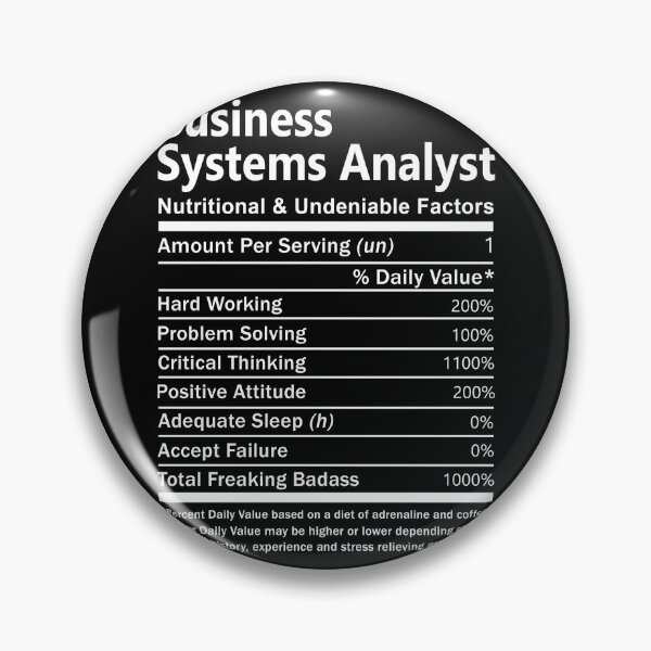 Item preview, Business Systems Analyst designed and sold by chancjami9236.