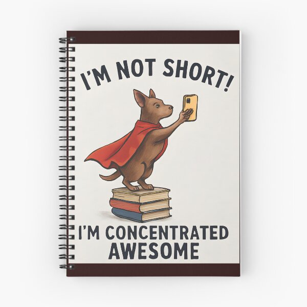Item preview, Short Person T-Shirt – I’m Not Short I’m Concentrated Awesome – Funny Confidence Boost Gift designed and sold by ElwaliedElhag.
