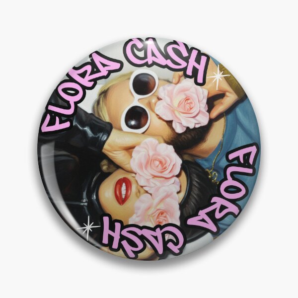 Item preview, Flora Cash HI - Def Paint Effect T-Shirt and Sticker designed and sold by DiverseDazzle.