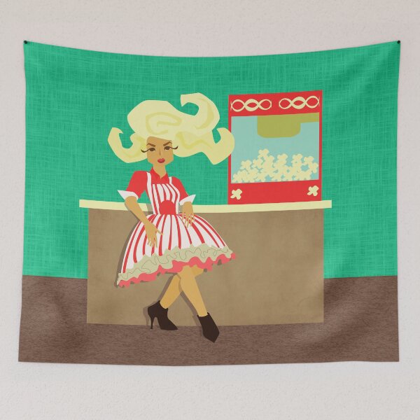 Item preview, Movie time! Popcorn Vendor designed and sold by magic-mustard.