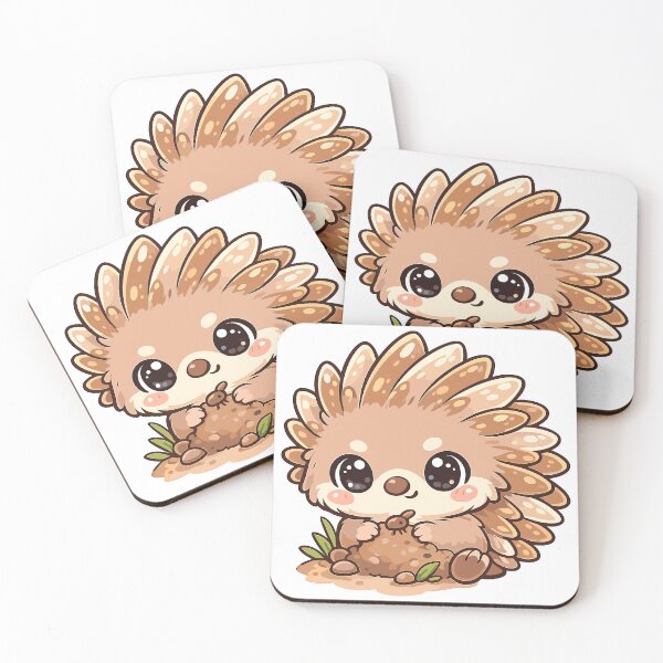 Item preview, Cute Australian Echidna with a friendly expression. designed and sold by Pet Prints.