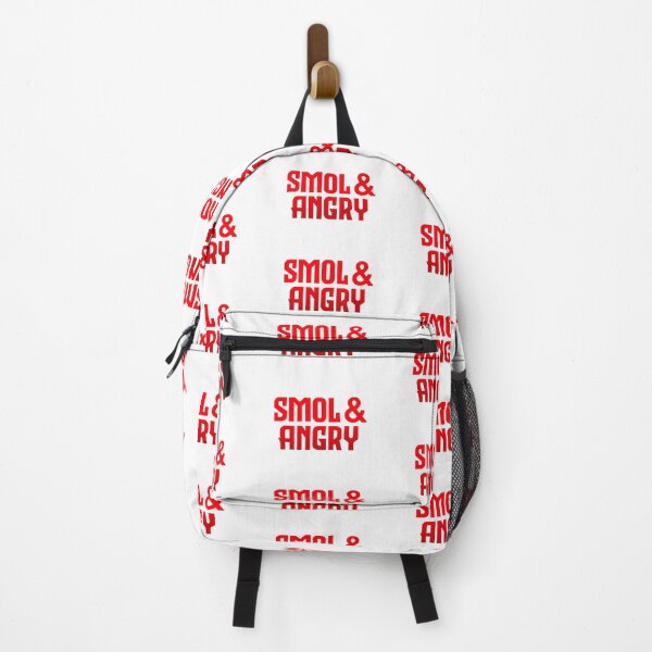 Item preview, Smol & Angry, Red Bold designed and sold by Memes N Lore .