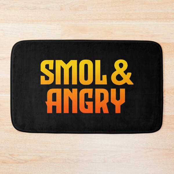 Item preview, Smol & Angry, Orange Bold designed and sold by Memes N Lore .