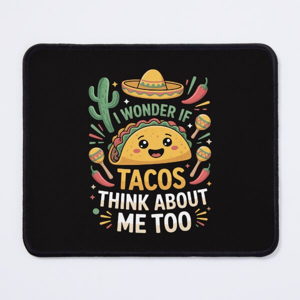 Item preview, Cinco De Mayo I Wonder If Tacos Think About Me Too Men Women designed and sold by tlallimicrichi.