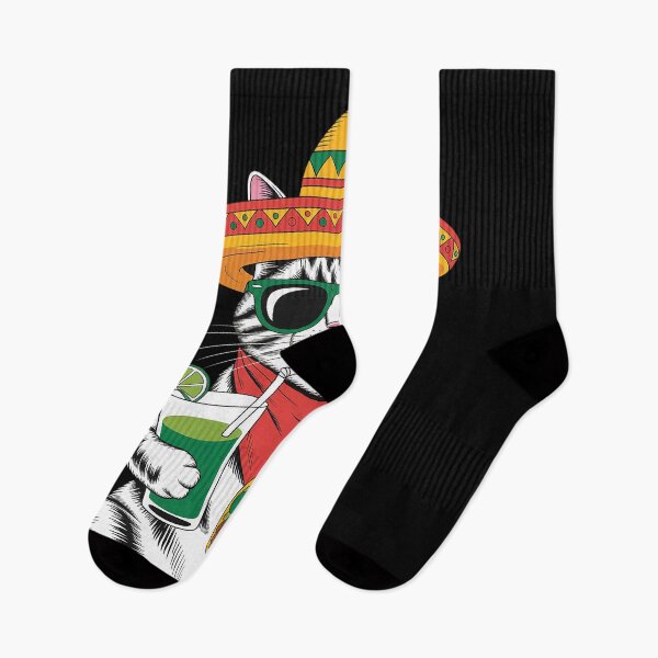 Item preview, Cinco De Mayo Cat Lovers Tacos Fiesta Humor Meow designed and sold by duolastgend.