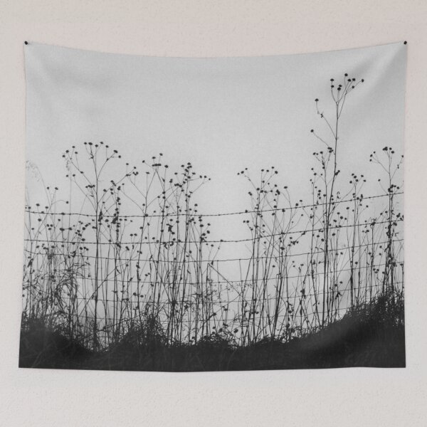 Item preview, Lace - Somber Plant Silhouette Photograph designed and sold by Irene Estelle.