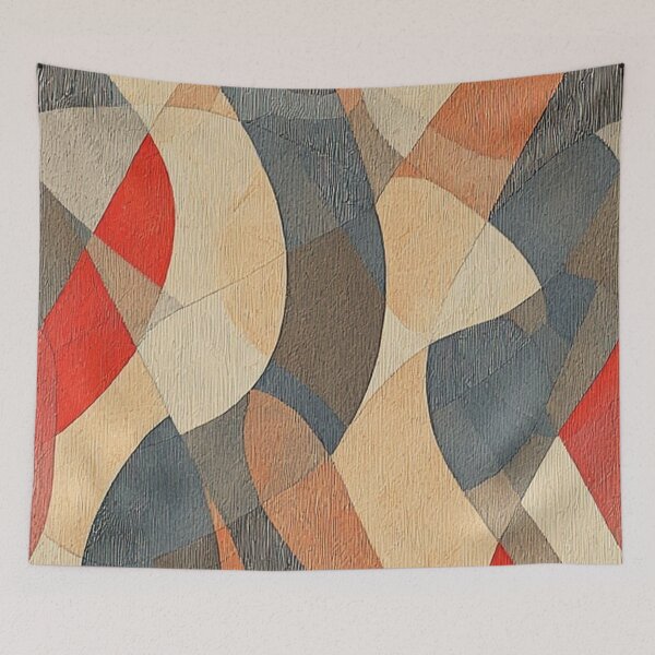 Item preview, Harmonized Forms: A Mid-Century Abstract Geometry designed and sold by Virtuals1.