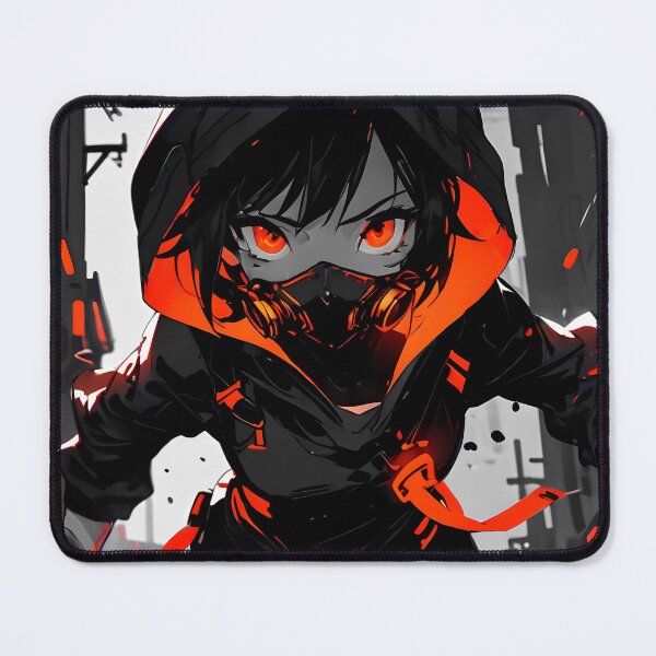 Item preview, ZERO: Monochrome Tactical High-Speed Urban Sprint | Cute Cyberpunk Anime Girl designed and sold by Sytrics.