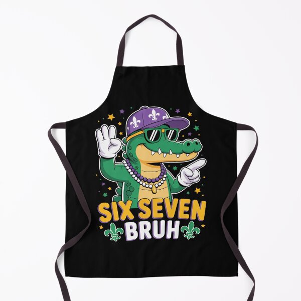Item preview, Bruh Six Seven 67 Mardi Gras designed and sold by duolastgend.
