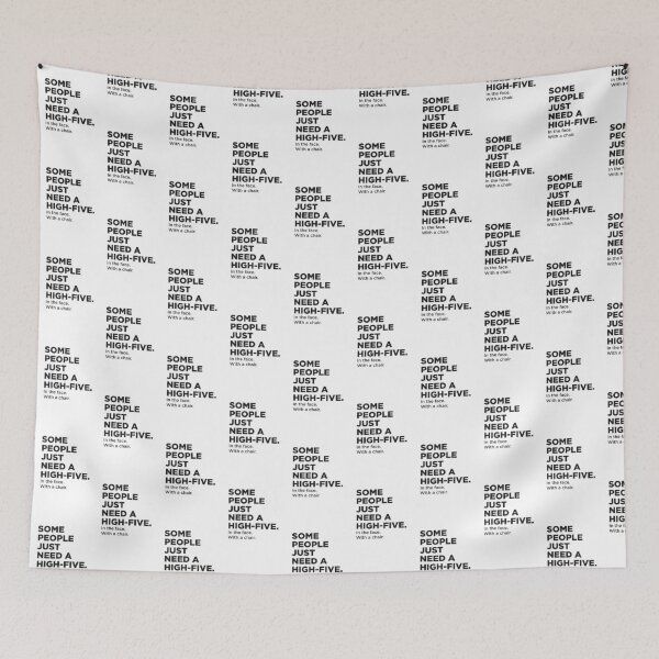 Item preview, High-Five in the face designed and sold by Rott515.