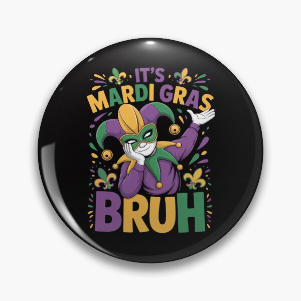 Item preview, Bruh Mardi Gras Dabbing Boy It's Mardi Gras Bruh designed and sold by tlallimicrichi.