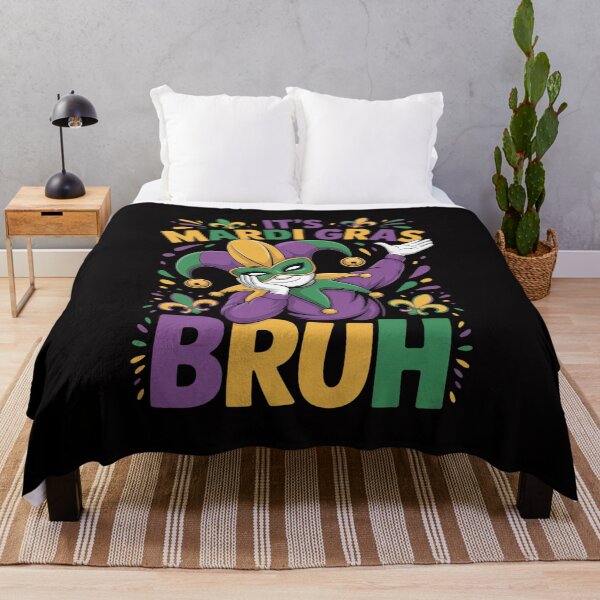Item preview, Bruh Mardi Gras Dabbing Boy It's Mardi Gras Bruh designed and sold by tlallimicrichi.