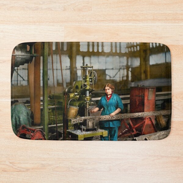 Item preview, Machinist - She’s Got Grit  and a Bit 1914 designed and sold by Mike Savad Photography.