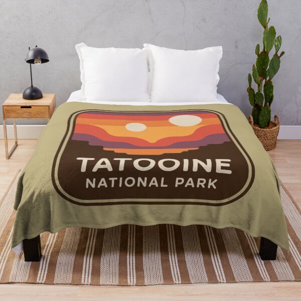 Item preview, Tatooine National Park, Twice the Fun! Classic Emblem Vintage Retro two suns designed and sold by Alwaleed112.