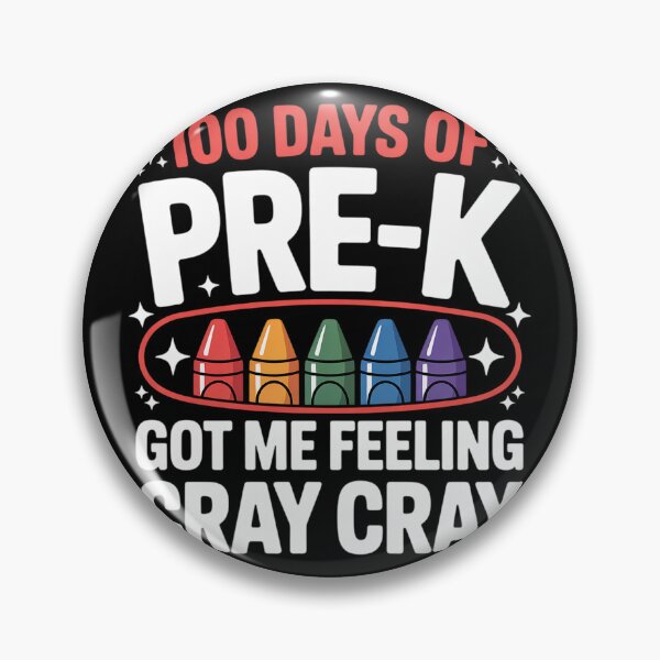 Item preview, 100 Days Of Pre-k Got Me Feeling Cray Cray designed and sold by duolastgend.
