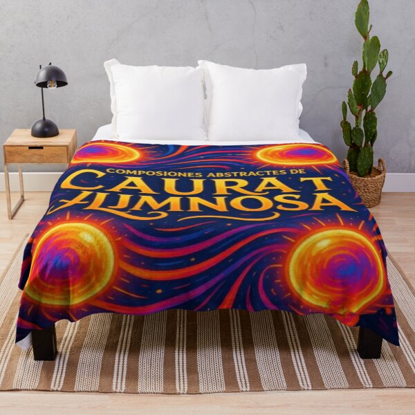 Item preview, Solar Pulse – Abstract Composition with Radiant Orbs and Text designed and sold by Cristhian Almanza.