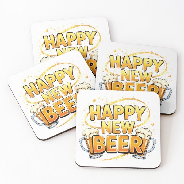 Item preview, Happy New Beer designed and sold by thebigleebowski.