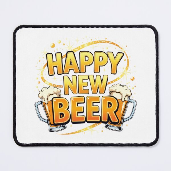 Item preview, Happy New Beer designed and sold by thebigleebowski.