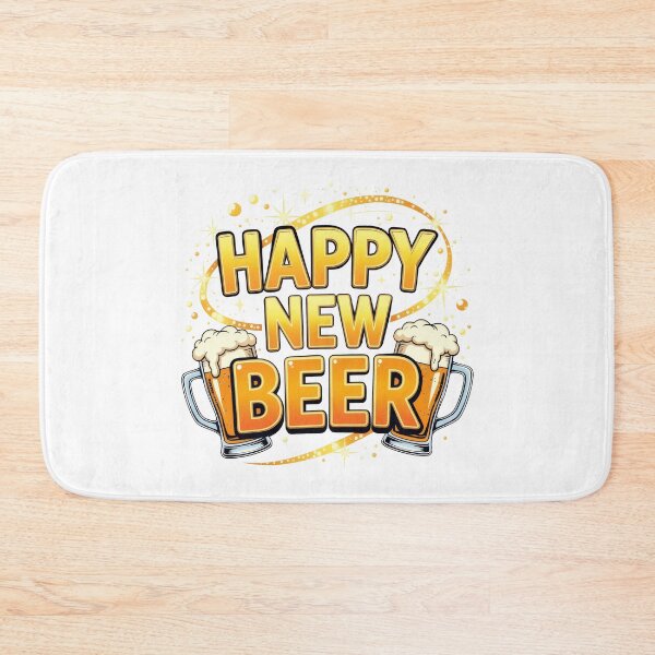Item preview, Happy New Beer designed and sold by thebigleebowski.